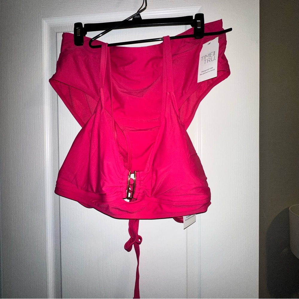 NWT Time and Tru Women's Pink bikini